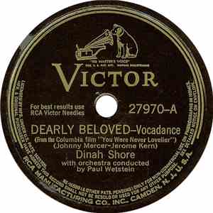 Dinah Shore - Dearly Beloved album flac