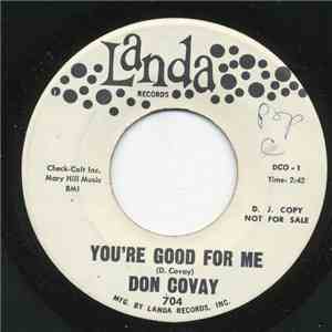 Don Covay - You're Good For Me / Truth of the Light album flac