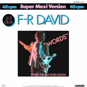 F.R. David - Words album flac