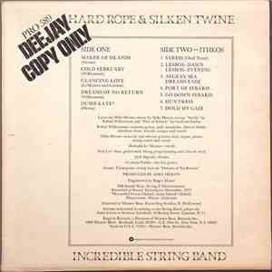 Incredible String Band - Hard Rope & Silken Twine album flac