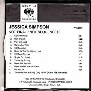 Jessica Simpson - Do You Know album flac