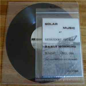 Joe Jones - Solar Music At Sierksdorf, Ostsee album flac