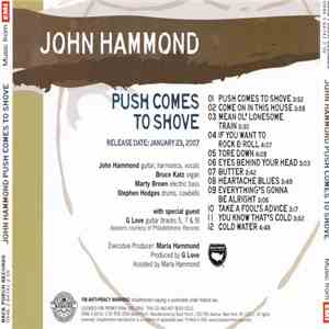 John Hammond - Push Comes To Shove album flac