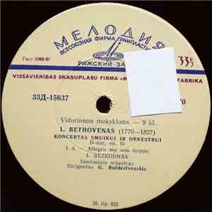 L. Bethovenas / F. Šubertas - I. Bezrodnas - Koncertas Smuikui Ir Orkestrui / Forelių Kvintetas album flac