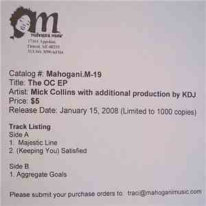 Mick Collins - The OC EP album flac
