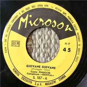 Milena  E Pinuccio Con Complesso Festival - Giovane Giovane / Perdonarsi In Due album flac