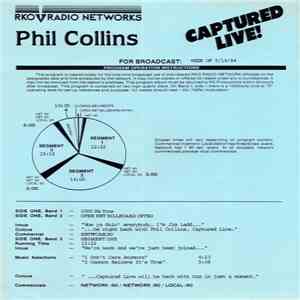 Phil Collins - Captured Live! Hosted & Unhosted CL 1684 A-D album flac
