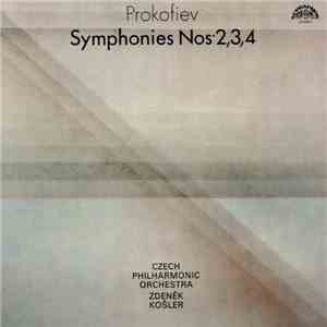 Prokofiev / Czech Philharmonic Orchestra, Zdeněk Košler - Symphonies Nos. 2, 3, 4 album flac
