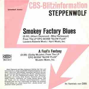 Steppenwolf - Smokey Factory Blues album flac