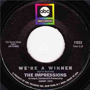 The Impressions - We're A Winner / It's All Over album flac