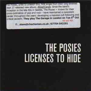 The Posies - Licenses To Hide album flac
