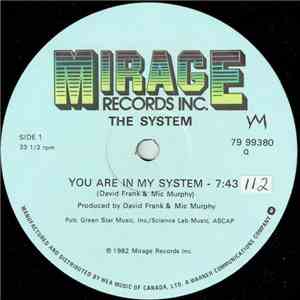 The System - You Are In My System / Now I Am Electric album flac