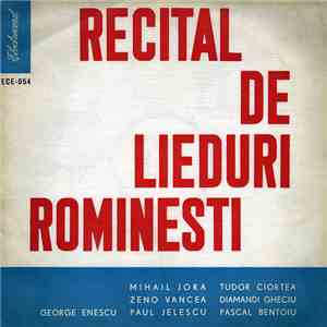 Various - Recital De Lieduri Romînești album flac