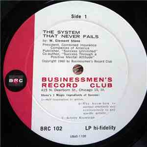 W. Clement Stone - The System That Never Fails album flac