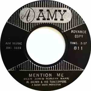 Al Brown & His Tunetoppers - Mention Me / Take Me Back album flac