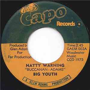 Big Youth / Glen Adams - Natty Warning / Turn Around album flac