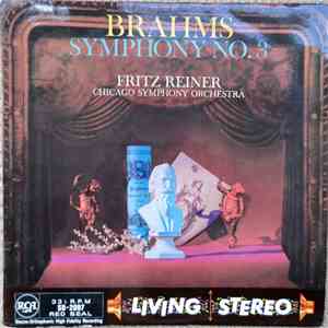 Brahms, Fritz Reiner, Chicago Symphony Orchestra - Symphony No. 3 album flac