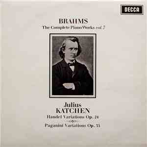 Brahms, Julius Katchen - Handel Variation Op. 24 - Paganini Variations Op. 35 album flac