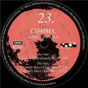 Comma - Lonely Days EP album flac