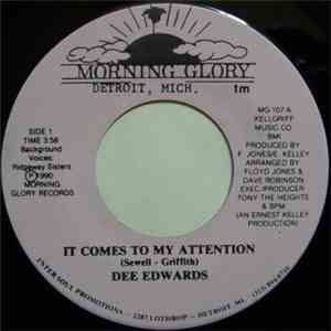 Dee Edwards - It Comes To My Attention album flac