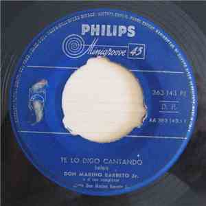 Don Marino Barreto Jr. E Il Suo Complesso - Te Lo Digo Cantando album flac