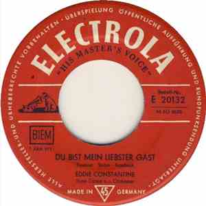 Eddie Constantine - Du Bist Mein Liebster Gast / Ich Kann Nie Schlafen album flac
