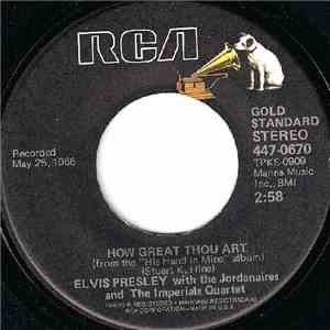 Elvis Presley With The Jordanaires - How Great Thou Art album flac