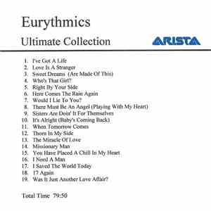 Eurythmics - Ultimate Collection album flac