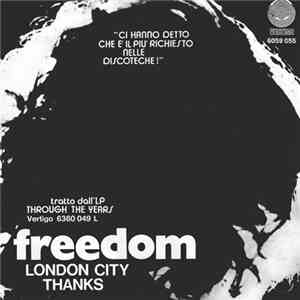 Freedom  - London City / Thanks album flac