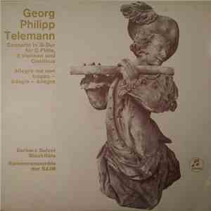 Georg Philipp Telemann, Barbara Sulzer, Kammerensemble Der SAJM - Concerto In G-Dur Für C-Flöte, 2 Violinen und Continuo album flac