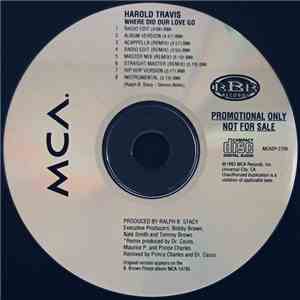 Harold Travis - Where Did Love Go album flac
