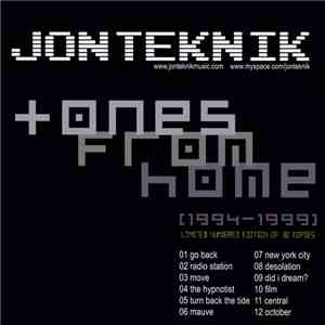 Jonteknik - Tones From Home (1994-1999) album flac