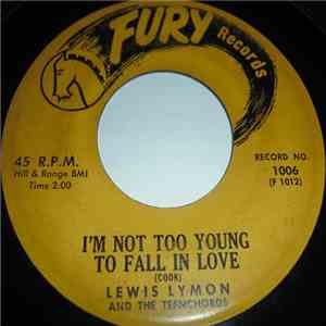 Lewis Lymon And The Teenchords - I'm Not Too Young To Fall In Love / Falling In Love album flac