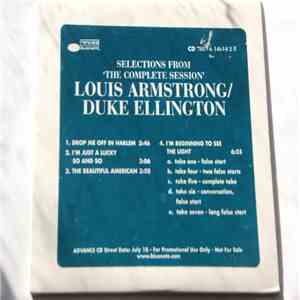Louis Armstrong / Duke Ellington - Selections From 'The Complete Sessions' album flac