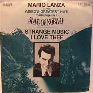 Mario Lanza - Mario Lanza Sings Griegs' Greatest Hits Made Popular In Song Of Norway album flac