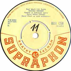 Milan Chladil / Jarmila Veselá - Mackie Messer / Mr. Blue album flac