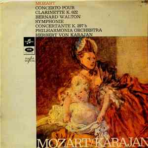 Mozart, Karajan, Philharmonia Orchestra - Concerto En La Majeur Pour Clarinette K. 622 / Symphonie Concertante K. 297b album flac