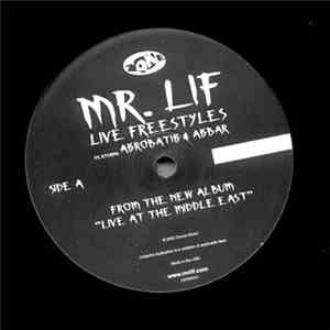 Mr. Lif - Live Freestyles album flac