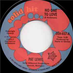 Pat Lewis - No One To Love / Look What I Almost Missed album flac