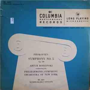 Prokofiev, Artur Rodzinski Conducting The Philharmonic-Symphony Orchestra Of New York - Symphony No. 5, Op. 100 album flac