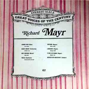 Richard Mayr / Victor Maurel - Richard Mayr - Victor Maurel album flac