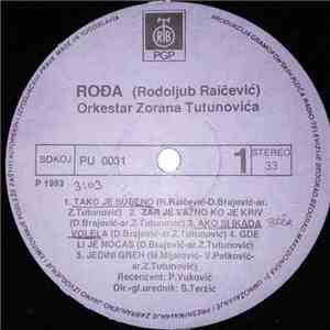 Rođa - Tako Je Suđeno album flac
