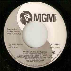 Sons And Daughters Of Solomon - Think Of The Children (Save The Boys And Girls) album flac