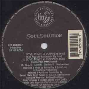 Soul Solution - Love, Peace & Happiness album flac
