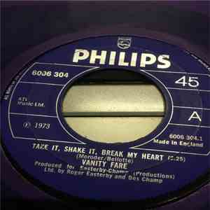 Vanity Fare - Take It Shake It, Break My Heart album flac