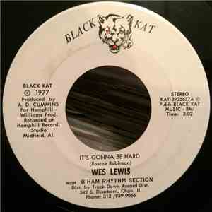 Wes Lewis With B'ham Rhythm Section - It's Gonna Be Hard album flac