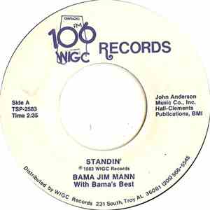 Bama Jim Mann With Bama's Best - Standin' album flac