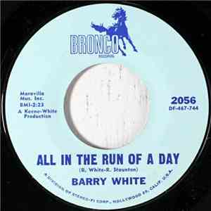Barry White - All In The Run Of A Day album flac