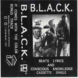 B.L.A.C.K. - It Comes With The Color album flac