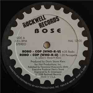 BOSE - Robo Cop (Who-R-U) album flac